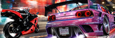 racing games category header
